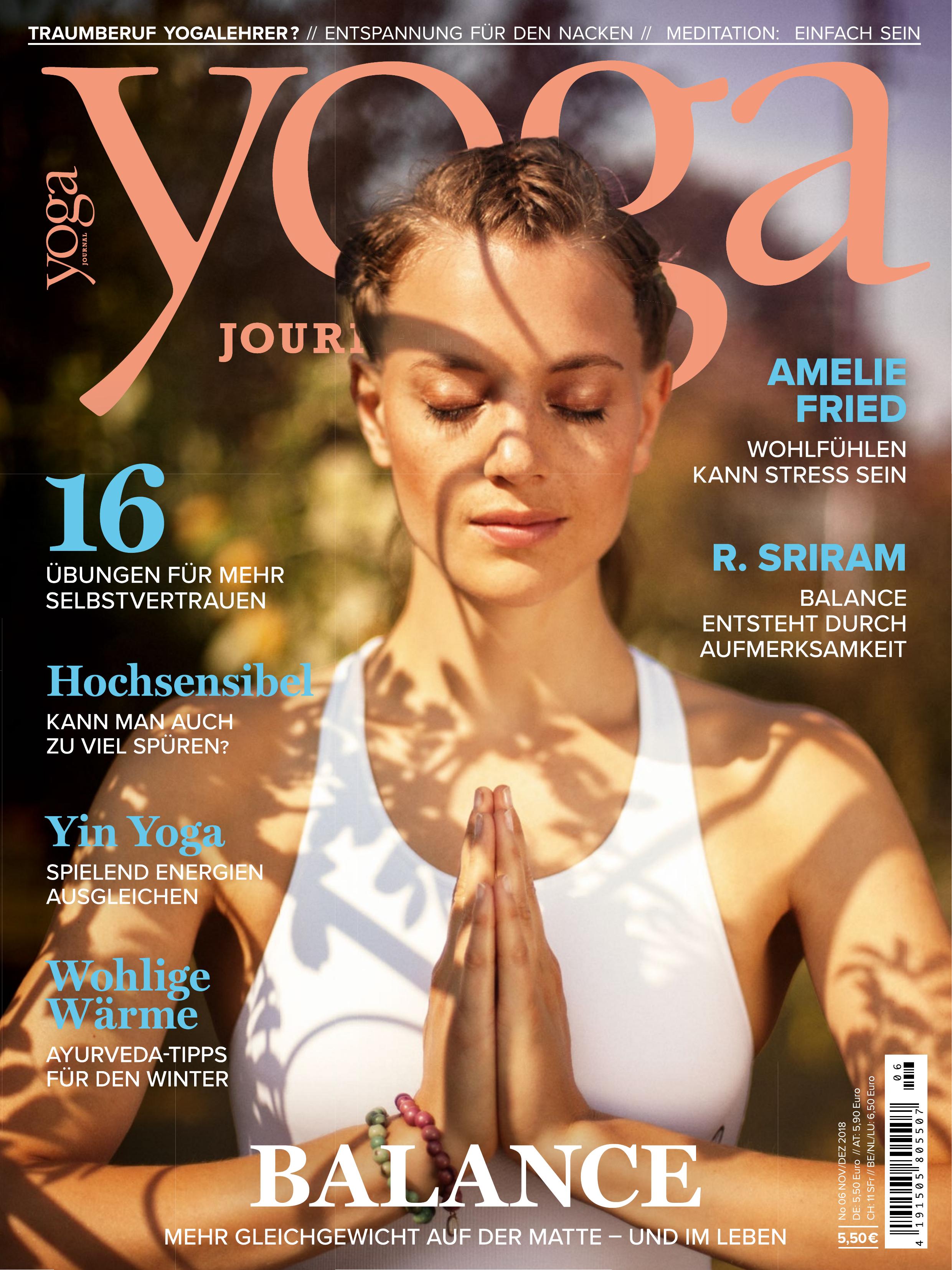 Yoga Journal Nr. 60 - 06/18 Print Ausgabe