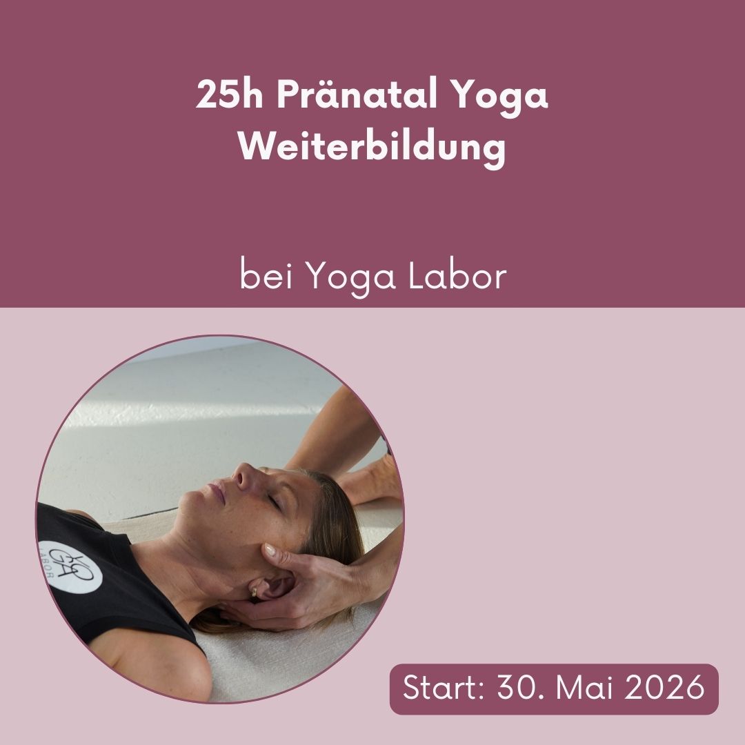 Pränatal Yoga – 25h-Yoga-Weiterbildung bei Yoga Labor // 30. Mai bis 01. Juni 2026