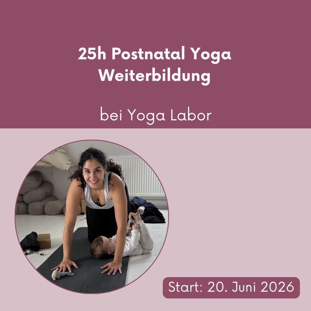 Postnatal Yoga – 25h-Yoga-Weiterbildung bei Yoga Labor // 20. Juni bis 22. Juni 2026