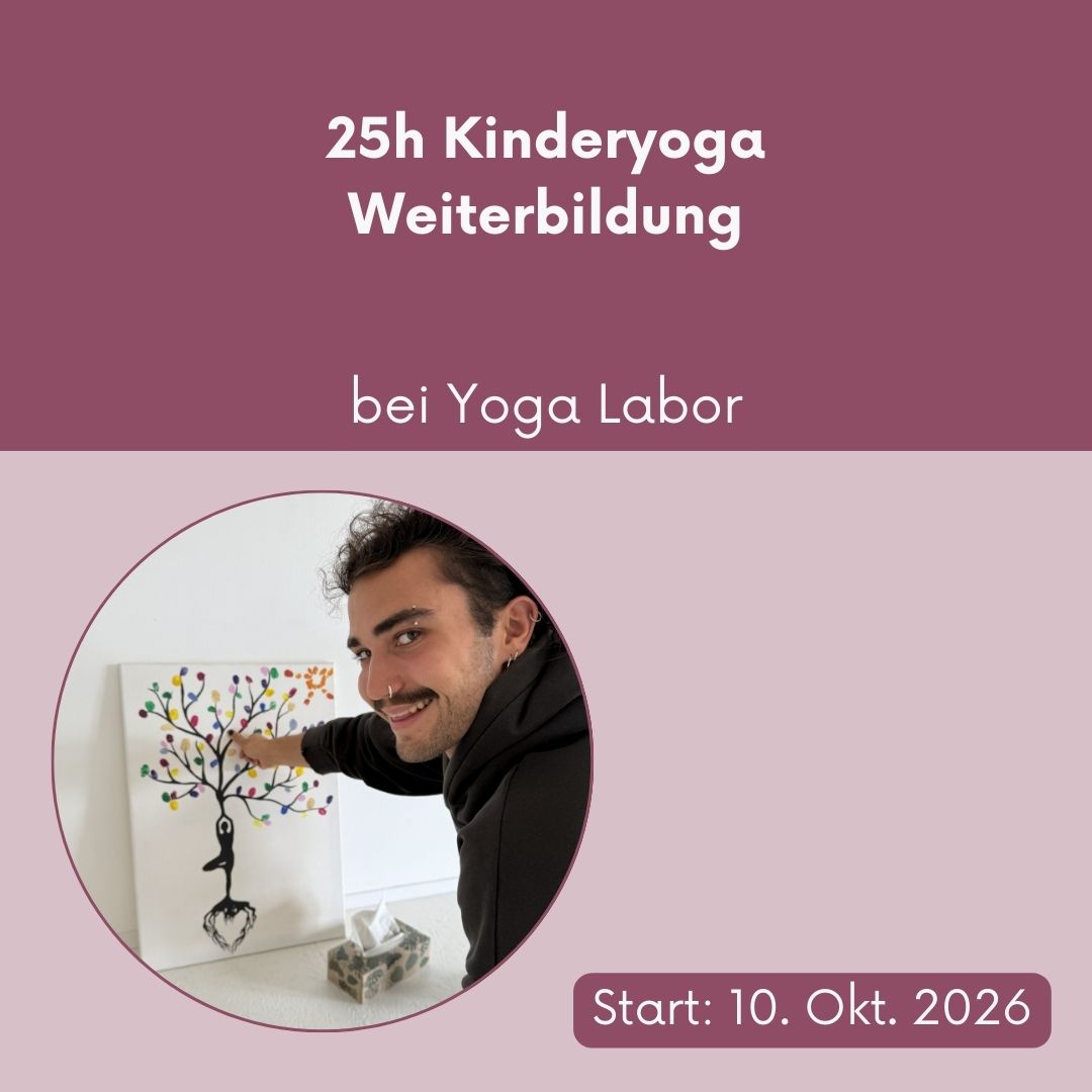 Kinderyoga – 25h-Yoga-Weiterbildung bei Yoga Labor // 10. bis 12. Oktober 2026
