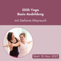 200h Yoga Basis-Ausbildung mit Stefanie Weyrauch // Start: 13. Nov. 2027 // in Wiesbaden