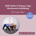 200h Hatha & Vinyasa Yoga Wochenend-Ausbildung bei Yoga Labor // 17. Oktober 2026 bis 04. Juli 2027