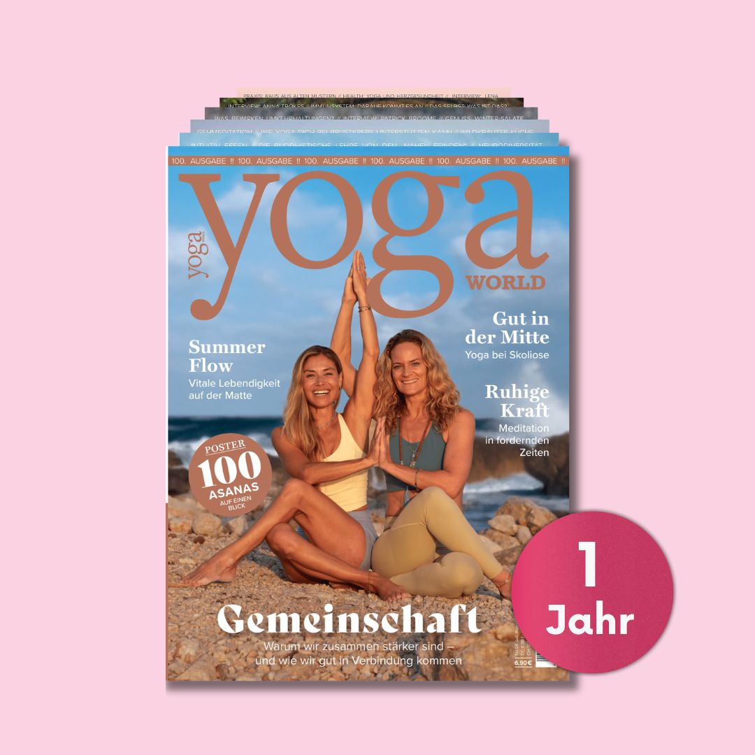 YOGAWORLD JOURNAL 1 Jahres Abonnement (6 Ausgaben/Jahr)